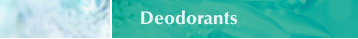 Deodorants